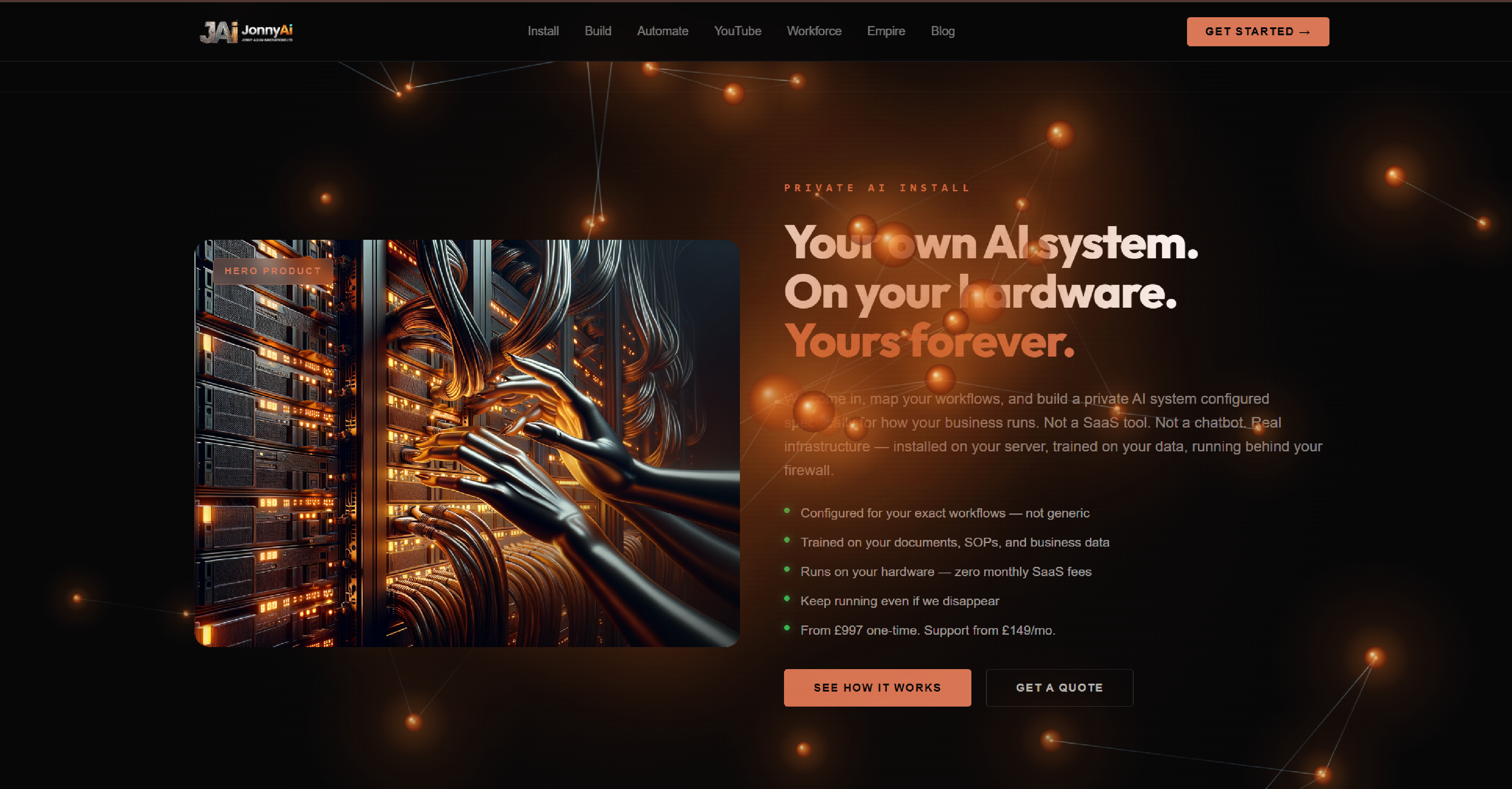 JonnyAI.Website screenshot 2