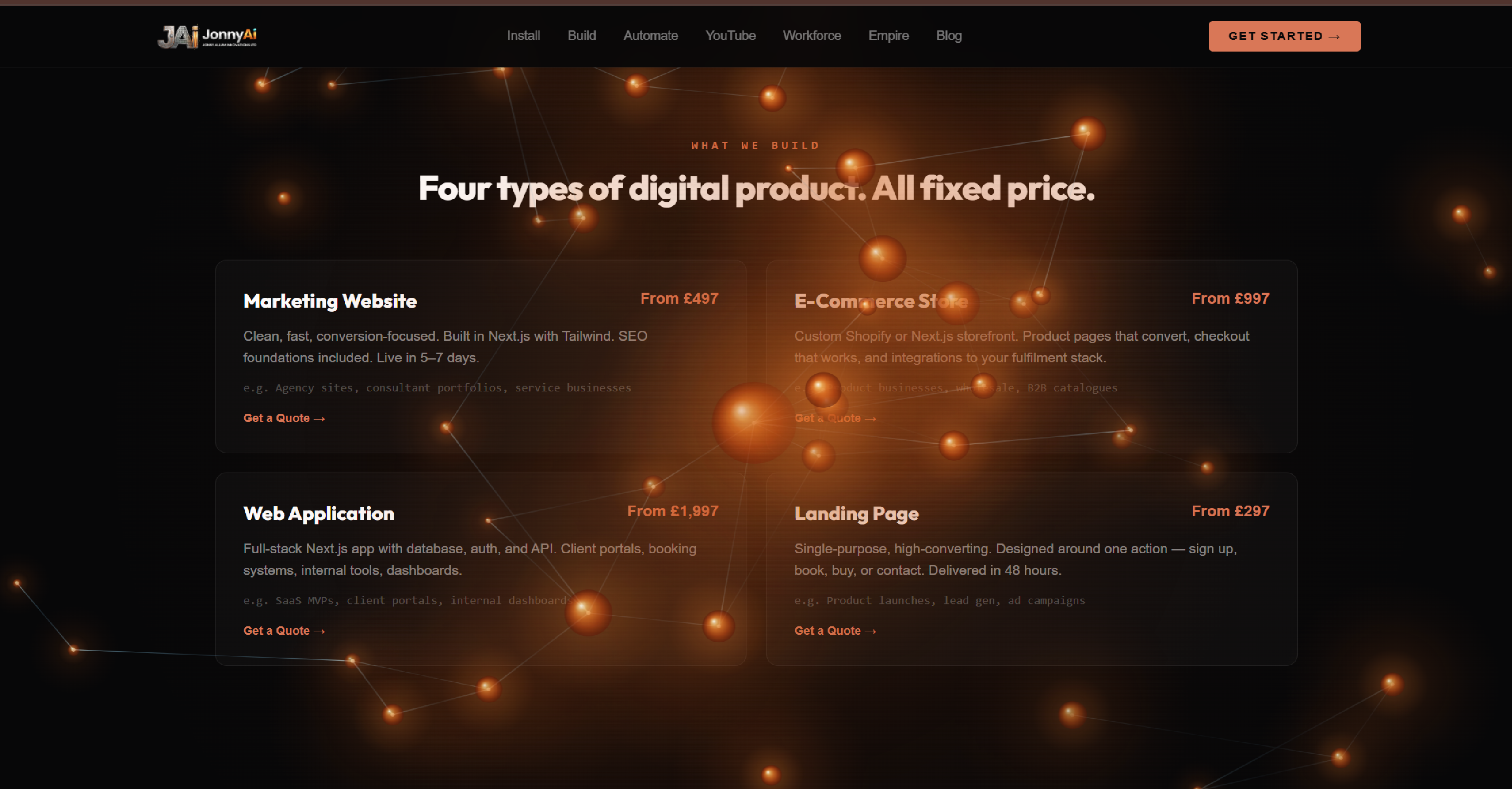 JonnyAI.Website screenshot 3